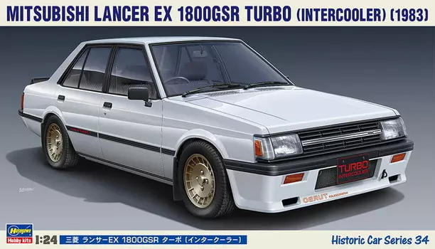 Mitsubishi Lancer EX 1800GSR Turbo 1:24 Hasegawa HC34