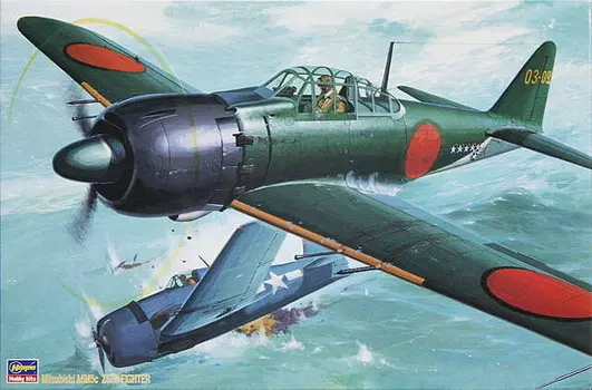 Mitsubishi Zero Fighter 52 Type C 1:32 Hasegawa St4