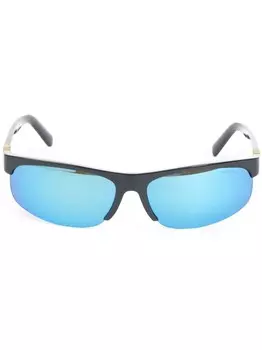 Miu Miu Eyewear солнцезащитные очки Runway, черный