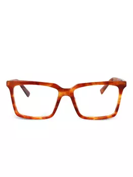 Miu Miu Eyewear tortoiseshell очки, красный