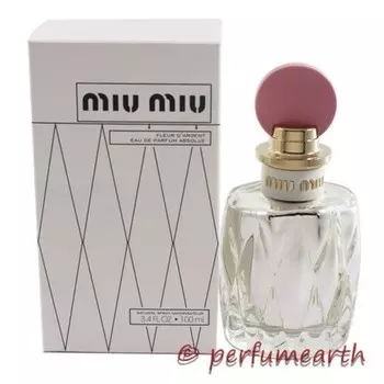 Miu Miu Fleur D'Argent 3,4 унции/100 мл EDP-спрей для женщин - новинка