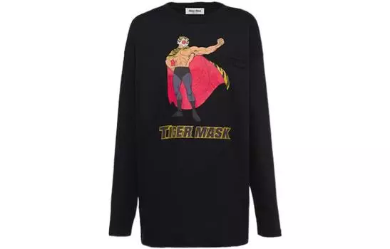 MIU MIU Футболка женская, черный