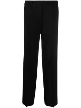 Miu Miu прямые брюки, черный