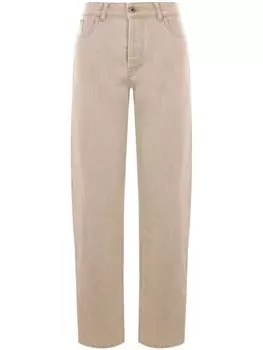 Miu Miu прямые джинсы, нейтральный цвет