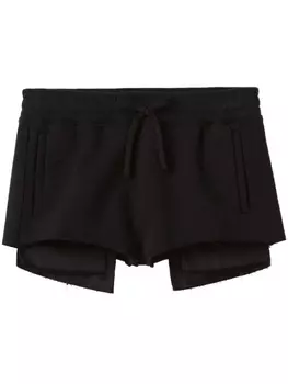 Miu Miu спортивные шорты, черный