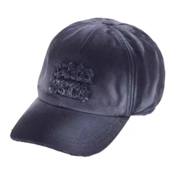 MIU MIU Тканевая бейсболка женская синяя