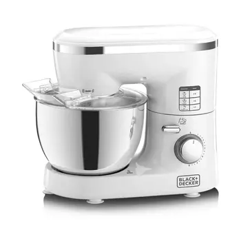 Миксер Black+Decker SM1000B5, белый