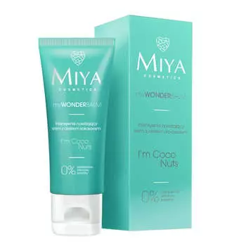 Miya Cosmetics My Wonder Balm I'm Coco Nuts интенсивно увлажняющий крем для лица с кокосовым маслом 75мл