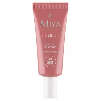Miya, Mybbalm, крем с витамином Bb, SPF 30, 02 натуральный, 30 мл Miya Cosmetics