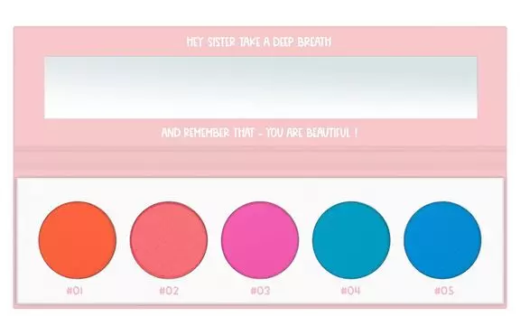 Miyo Five Points 06 Carnival палитра теней, 6.5 g