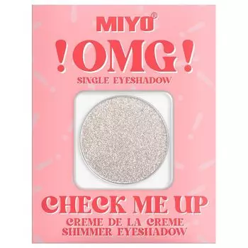 Miyo OMG Check Me Up Creme De La Creme Shimmer Тени для век, 24 Bullion