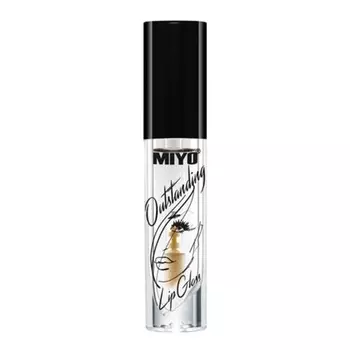 MIYO Outstanding Lip Gloss Clear Situation, 4 мл — упаковка из 19 шт. Assorted