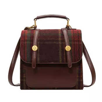 MIYO Женский рюкзак, Красный клетчатый