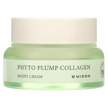 Mizon Phyto Plump Коллагеновый ночной крем 1,69 жидких унций (50 мл)