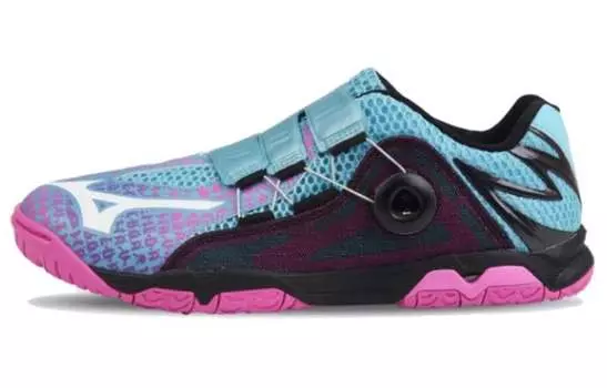 Mizuno Кроссовки унисекс, Aqua blue/white/phosphor