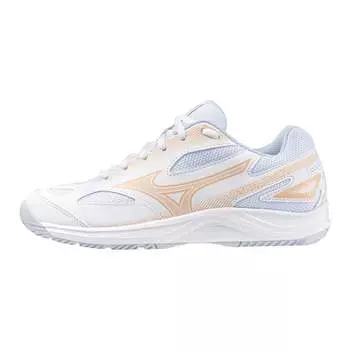 Mizuno Кроссовки унисекс, White/Gold