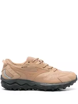 Mizuno кроссовки Wave Mujin TL со вставками, коричневый