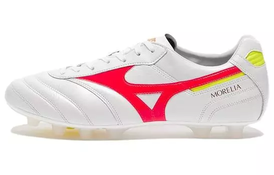 Mizuno Morelia Футбольная обувь Мужчины, White/Red
