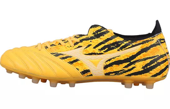 Mizuno Morelia Neo Футбольная обувь Мужчины, Yellow tiger stripe