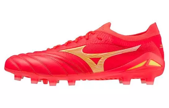 Mizuno Morelia Neo Футбольная обувь Мужчины, Red/Dark Beetroot/Black