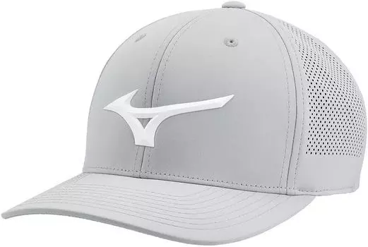 Mizuno Tour Vent Snapback Кепка, светло-серый