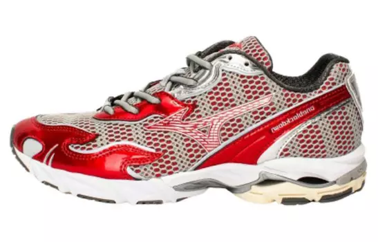 Mizuno Wave Rider 10 Кроссовки Мужчины, Red and Gray