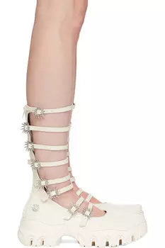 Mj высокие балетки Rombaut, цвет croco