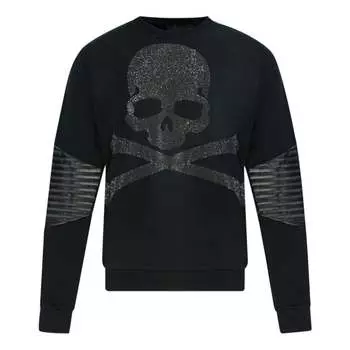 Mjo0187 свитер до 0202 Philipp Plein, черный