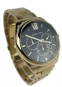MK7107 Janelle наручные часы с хронографом из нержавеющей стали золотистого оттенка Michael Kors