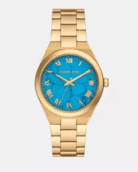 MK7460 Женские часы из золотой стали Michael Kors, золотой