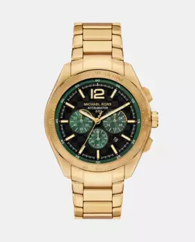 MK9177 Мужские часы-хронограф из золота и стали Michael Kors, золото