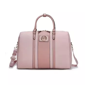 Mkf Collection Melissa Женская дорожная сумка из веганской кожи от Mia K MKF Collection, цвет Blush Mauve