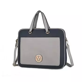 Mkf Collection Nina Сумка-мессенджер для ноутбука от Mia K MKF Collection, цвет Light Grey