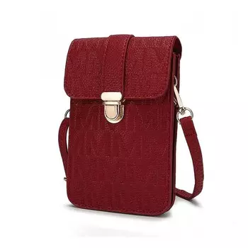 MKF Collection Ulla Signature XL Кошелек для телефона через плечо от Mia K, красный