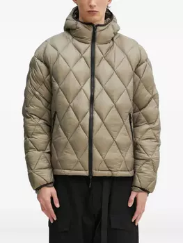 MKI Miyuki Zoku стеганая куртка с капюшоном, зеленый
