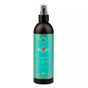 MKS eco WOW Revive Средство для расчесывания волос 10-в-1 Halcyon Scent, 10 жидких унций — для веганов и без тестирования на животных Earthly Body