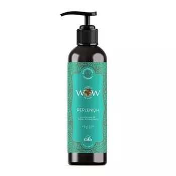 MKS eco WOW Восстанавливающий кондиционер и несмываемое средство Halcyon Scent, 10 жидких унций Earthly Body