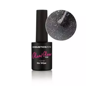 Мл Cosmetics Zone, Top Glam & Glow Glitter Silver - 15