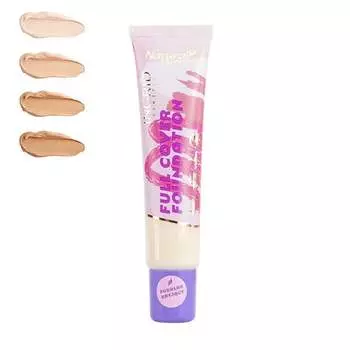 Мл Ingrid, Covering Fluid Foundation, Natural Essence Cover Foundation Full Cover 02, 30