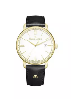 Мл-Эл1118Пвы01110-2 стальные мужские наручные часы Maurice Lacroix, черный
