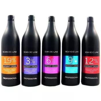 Мл, Концентрация активатора 12% SCANDIC OXYDANT CREME 3% 150