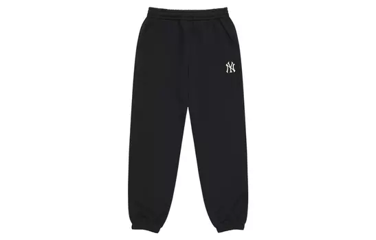 MLB Базовая коллекция New York Yankees, осень-зима 24, трикотажные спортивные брюки унисекс, черные