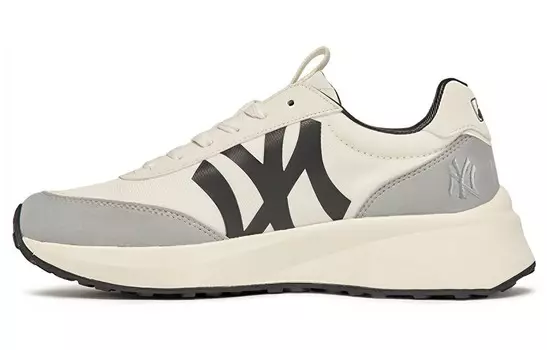 MLB Chunky Jogger Chunky Sneakers Unisex Low-top White/gray