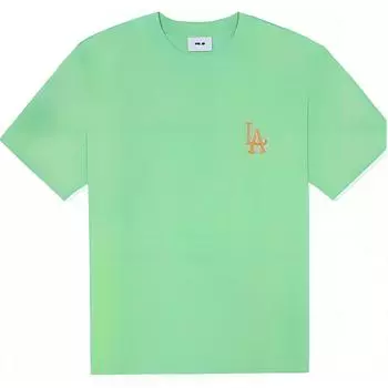 MLB ЦВЕТ Футболка унисекс желто-зеленая