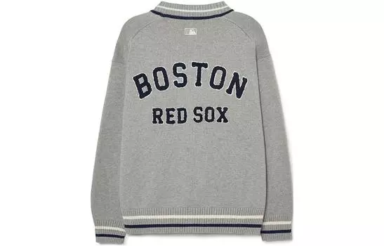 MLB Джемпер унисекс Boston Red Sox Heather Grey