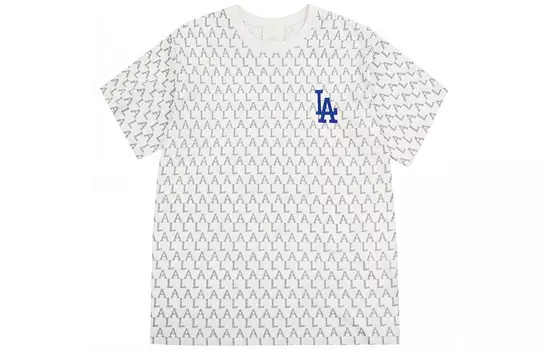 MLB Футболка Los Angeles Dodgers унисекс белая