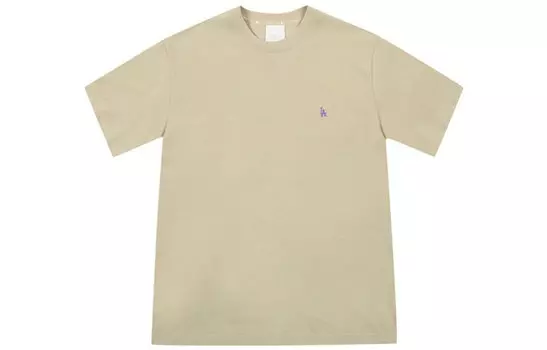 MLB Футболка Los Angeles Dodgers унисекс бежевые