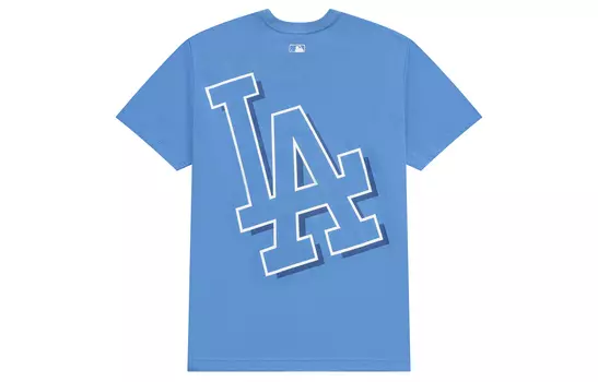 MLB Футболка Los Angeles Dodgers унисекс синего цвета