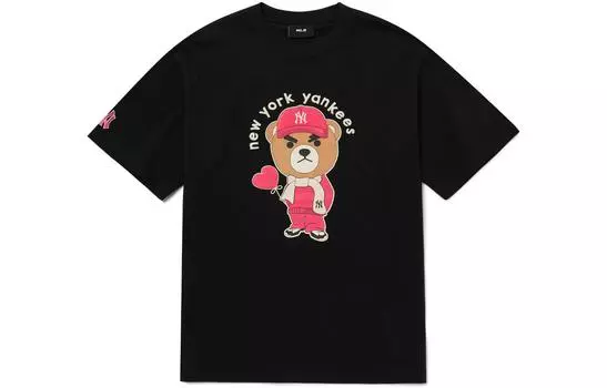 MLB Футболка Mega Bear Overfit унисекс, черные