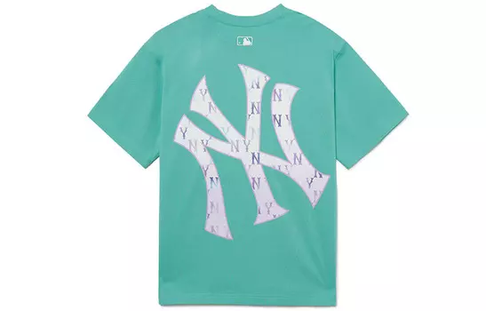 MLB Футболка New York Yankees унисекс бирюзового цвета